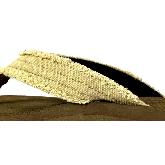 Skechers Men’s Tantric Fray Brown Comfort Flip Flops, Thong Sandals Sz 11 - Picture 15 of 16